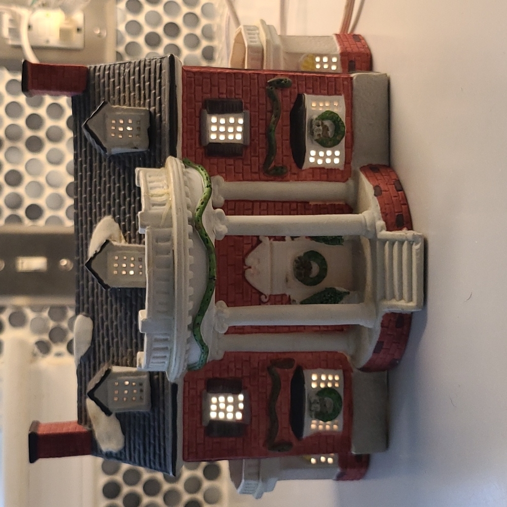 Christmas village house